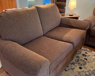 Clean loveseat
