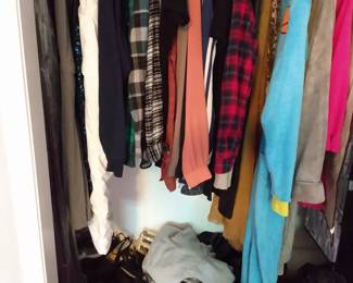 Much more clothes elsewhere