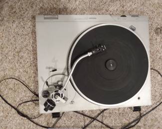 Technics Turntable, cover not shown