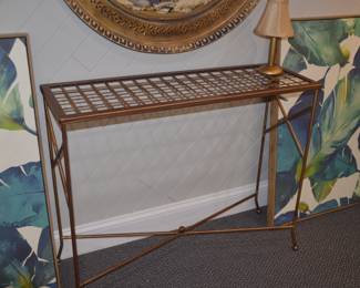 Metal Side Sofa Entrance Table