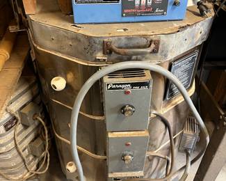 Kiln blue kiln on top is not for sale