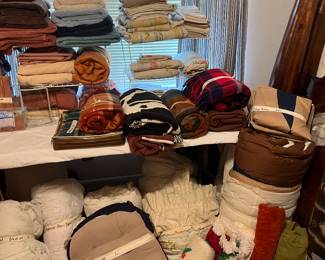 Lots of linens