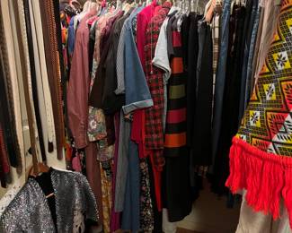 Many clothes some vintage