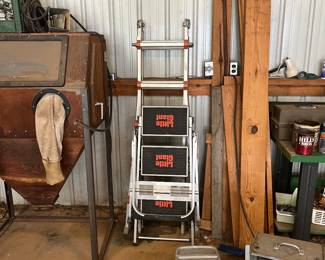 Little giant ladder and others