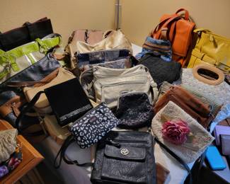 Lots more purses