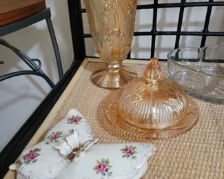 Iris & Herringbone & butterfly box