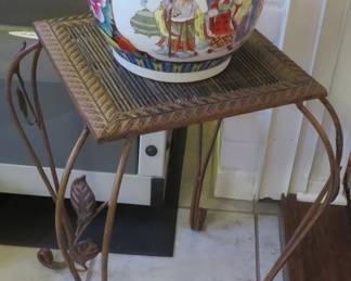 Asian planter, plant stand