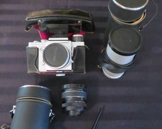 Topcon vintage camera "bundle"