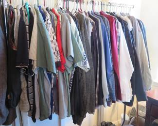 Men's clothing - leather jackets