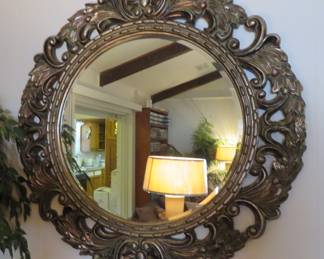 Large wall mirror