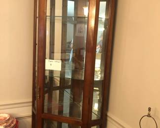CORNER CABINET / CURIO CABINET
