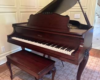 Baldwin Mahogany Baby Grand Piano Piano
