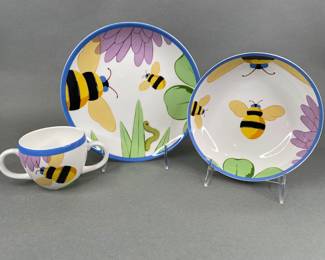 Tiffany & Co. Buzz Buzz Fine Bone China 3 Piece Set
