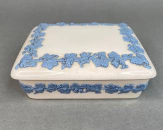 Wedgwood Queensware Rectangular Box
