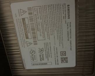 Samsung 55in TV $150.00