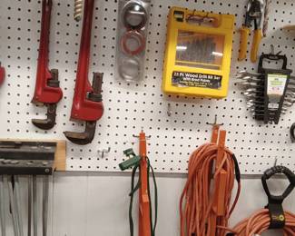 Extension cords, too many tools to list