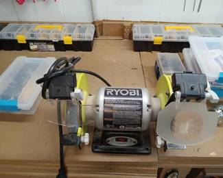 Ryobi bench grinder