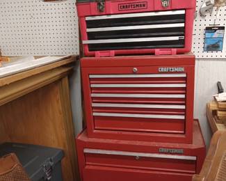 Craftsman toolboxes, Tools Sold separately 
