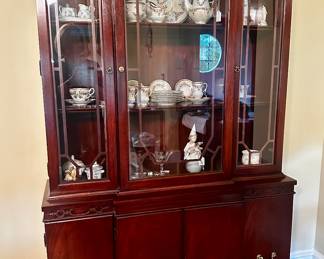 Antique Chinese Chippendale Cabinet