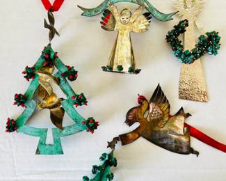 Emilia Castillo Christmas ornaments