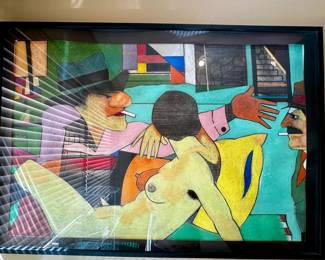 Richard Merkin pastel