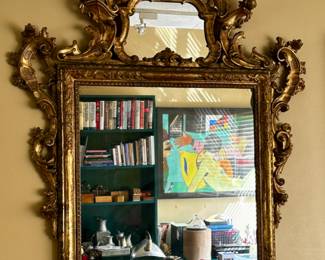 Antique Venetian gild mirror