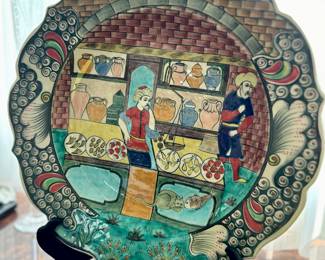 Large Turkish Plate