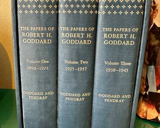 The Papers of Robert H Goddard, three volumes