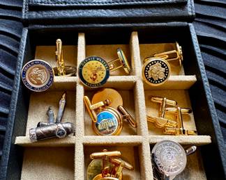 Commemorative & political cufflinks