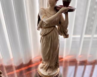 Vintage Figural Lamp - pair