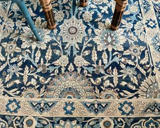 Hand woven Mashad Rug
116” x 76.5”