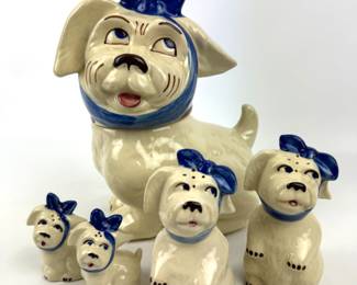 #24 • Shawnee Pottery Muggsy Toothache Dog Collection
WWW.LUX.BID