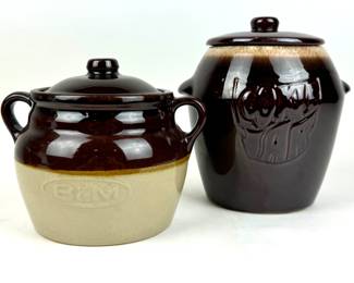 #143 • B&M Bean Pot & McCoy Cookie Jar
WWW.LUX.BID