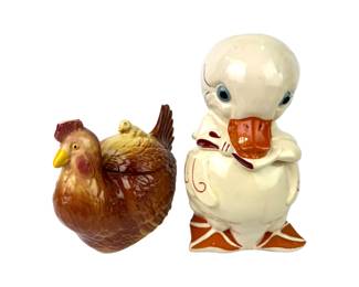 #307 • Fapco Hen & Hull Duck #266 Cookie Jars
WWW.LUX.BID