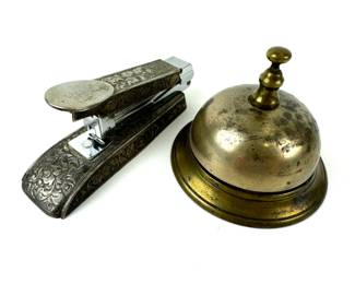 #88 • Ornate Vintage Stapler & Front Desk Bell
WWW.LUX.BID