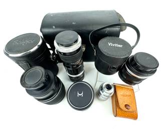 #196 • Collection of Vintage Camera Lenses
WWW.LUX.BID