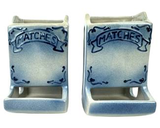 #333 • Clay City Pottery Match Dispensers - Pair
WWW.LUX.BID