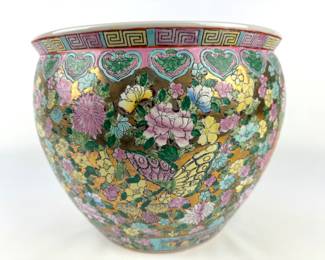 #170 • Chinese Floral Fishbowl Planter
WWW.LUX.BID