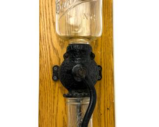 #47 • Arcade Crystal Wall Mount Coffee Grinder. WWW.LUX.BID