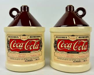 #118 • 2 Coca-Cola Jug Cookie Jars
WWW.LUX.BID