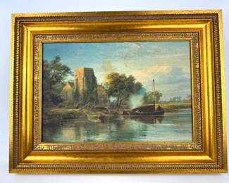#332 • H.A. Denunzio Oil Replica Landscape Framed Print
WWW.LUX.BID