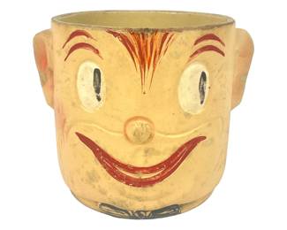 #287 • 1940's "Oscar The Doughboy" Cookie Jar *NO LID* By Robinson Ransbottom
WWW.LUX.BID