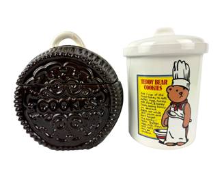 #294 • Chocolate Sandwich Cookie & Teddy Bear Recipe Cookie Jars
WWW.LUX.BID