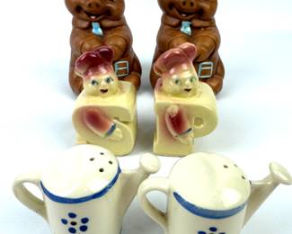 #251 • Twin Winton & Shawnee Salt and Pepper Shaker Collection - 3 Sets
WWW.LUX.BID