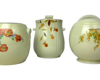 #267 • Three 1930-40's Hall Cookie Jars
WWW.LUX.BID