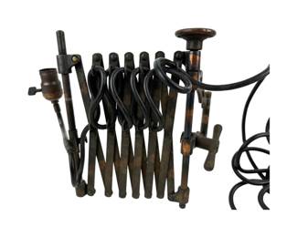 #312 • 1900's Industrial Scissor Swing Arm Light Fixture
WWW.LUX.BID