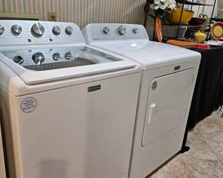 New Maytag Washer and Dryer - Purchased April 2024