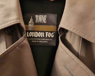 Several London Fog Men's Coats