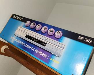 Sony DVD Player/Video Cassette Recorder in box 