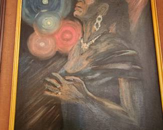 Original 'Lady Sings the Blues' Painting 